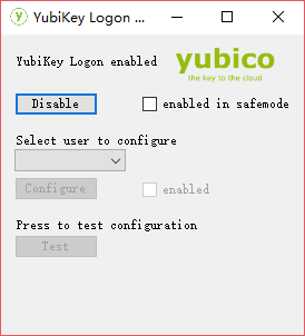 yubico windows login tool